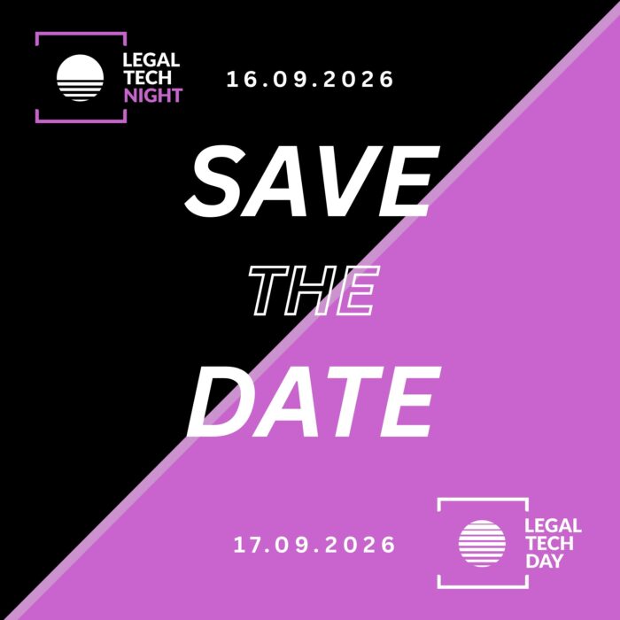 SAVE THE DATE: Legal Tech Day & Legal Tech Night 2026 – Legal Tech ...
